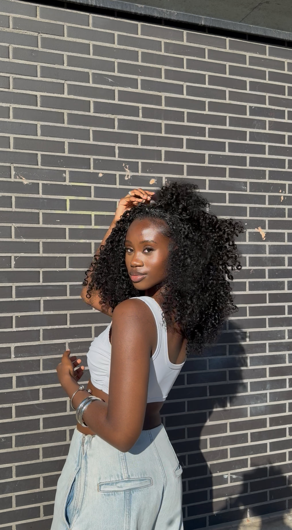 Flipover wig | Pixie curls